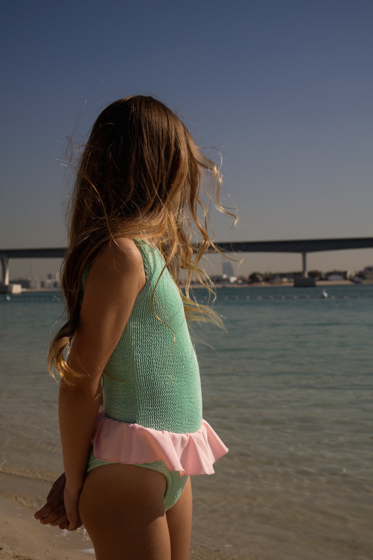 MINT/PINK ONE PIECE