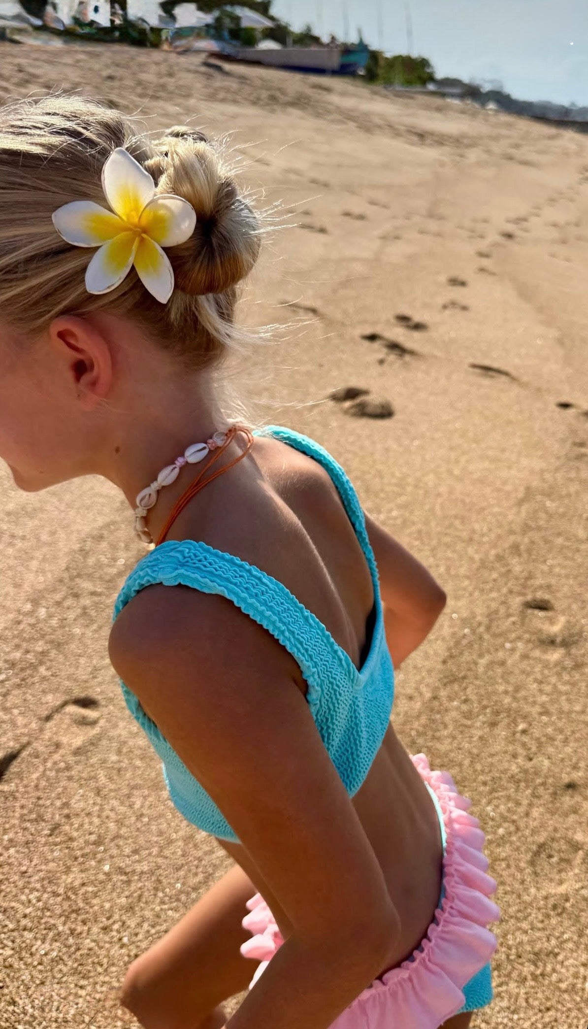 TURQUOISE/PINK BIKINI